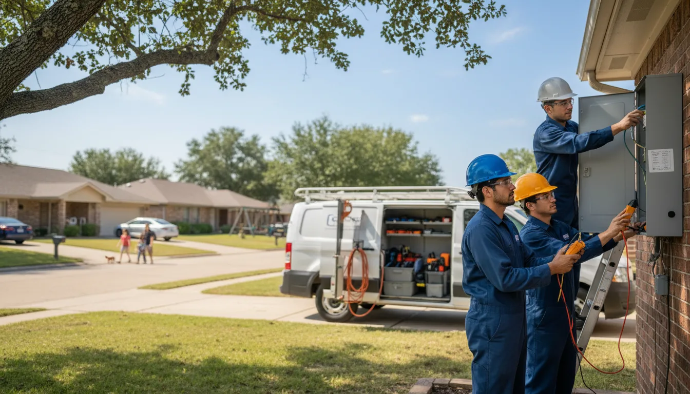 Certified electrician providing emergency electrical services in Marine City, MI